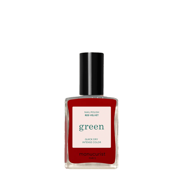Green Vegan-Friendly Nail Polish In Red Velvet from Manucurist