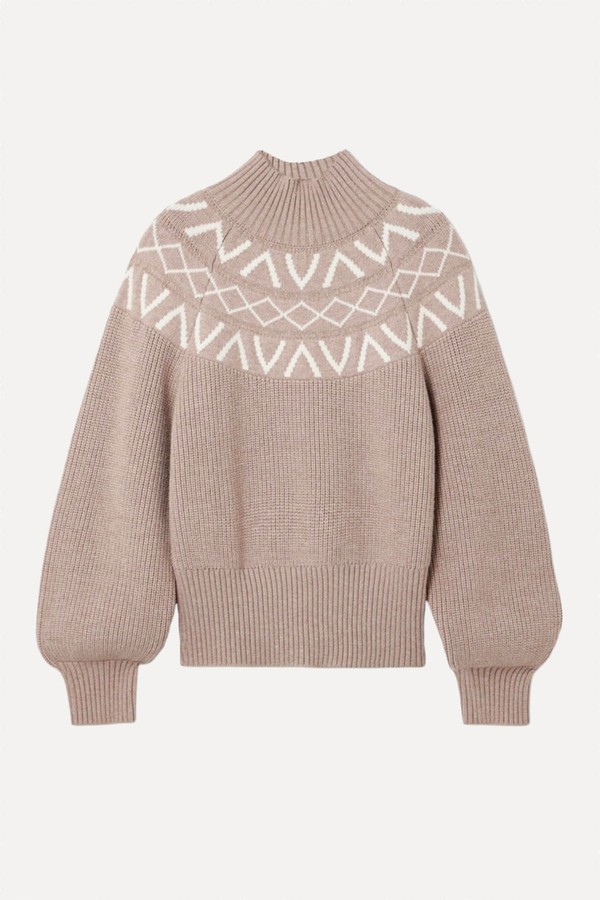Marcie Fair Isle Yoke Knit from Varley
