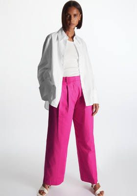 3. Wide-Leg Tailored Trousers from COS