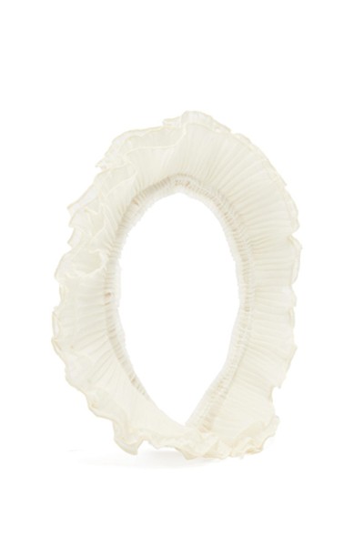 Pleated Organza Headband from Eliurpi