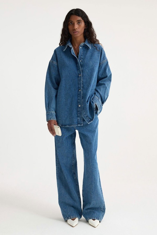 Denim Oversized Shirt from Róhe