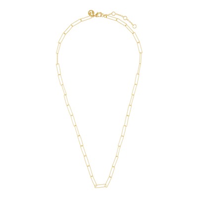 Shimmer Paperclip Chain Necklace from Accessorize