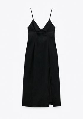 Black Cut Out Dress from Zara