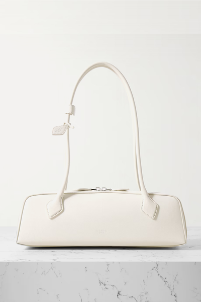 Le Teckel Textured-Leather Shoulder Bag from Alaïa