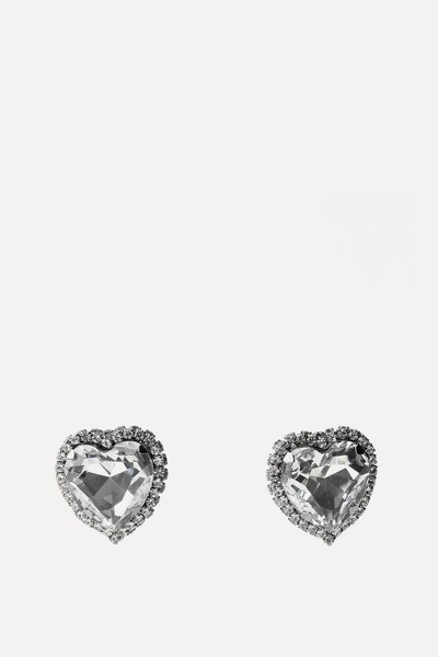 Bead Heart Earrings from Zara