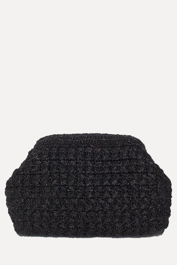 Eclipse Black Crochet Lou Bag from Sarah’s Bag