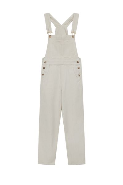 Organic Ecru Dungarees from Milldred