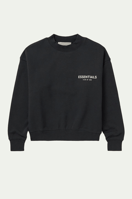 Logo-Flocked Cotton-Jersey T-Shirt from Fear Of God Essentials