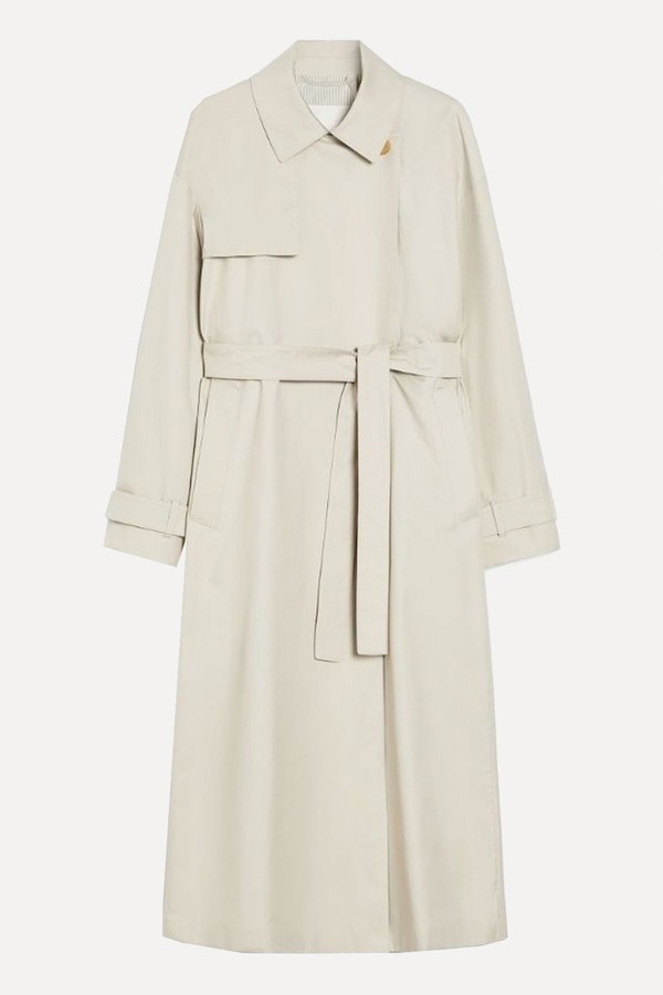 Water-Repellent Twill Trench Coat from MaxMara