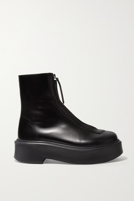 Leather Ankle Boots from The Row
