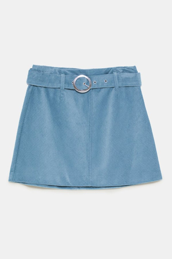 Mini Skirt With Belt from Zara