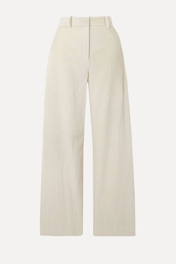 Lidie Cotton-Corduroy Wide-Leg Pants from Proenza Schouler