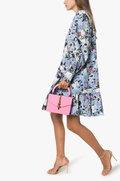 Quentin Floral Flared Dress from Erdem