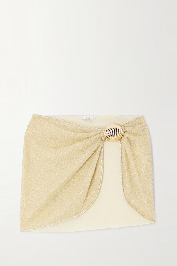 Lumière Metallic Pareo from Oséree