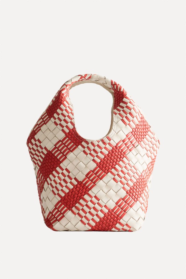 Braided Leather Tote Bag from & Other Stories