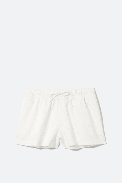 Mini Broderie Anglaise Cotton Shorts from MONKI