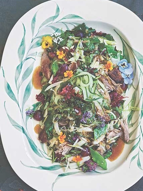 Crispy Duck and Glass Noodle Salad