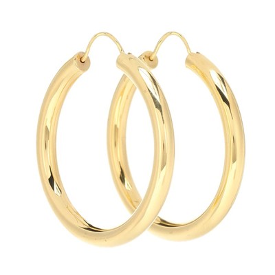 Gypsy 18k Gold Plated Hoop Earrings from Theodora Ware