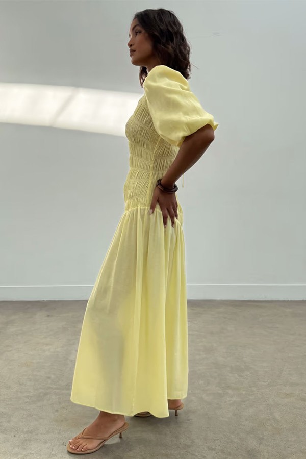 Shirred Nara Dress from Never Fully Dressed