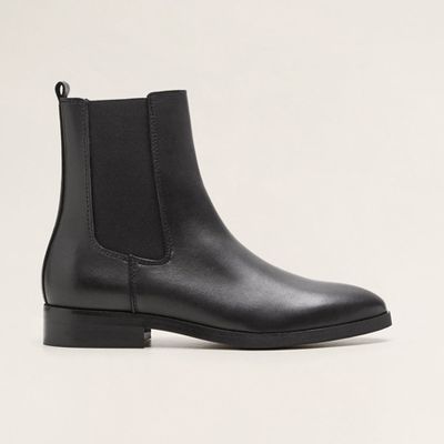 Leather Ankle Boots from Mango