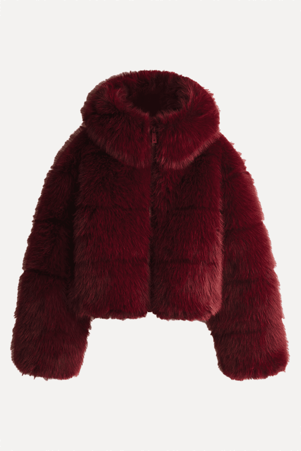 Faux Fur Ski Jacket from Perfect Moment x H&M