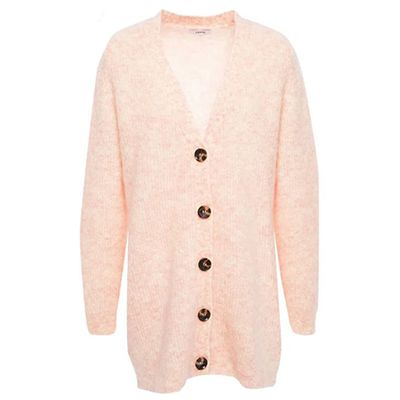 Mélange Brushed-Knitted Cardigan from Acne Studios 