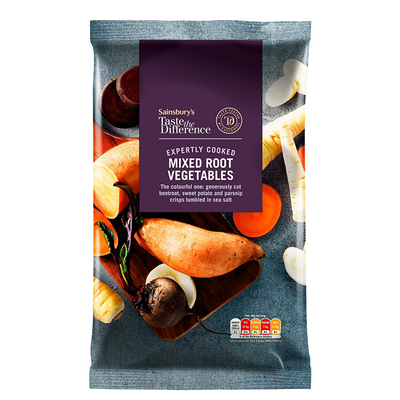 Vegetable Crisps from Sainsbury's Taste The Difference