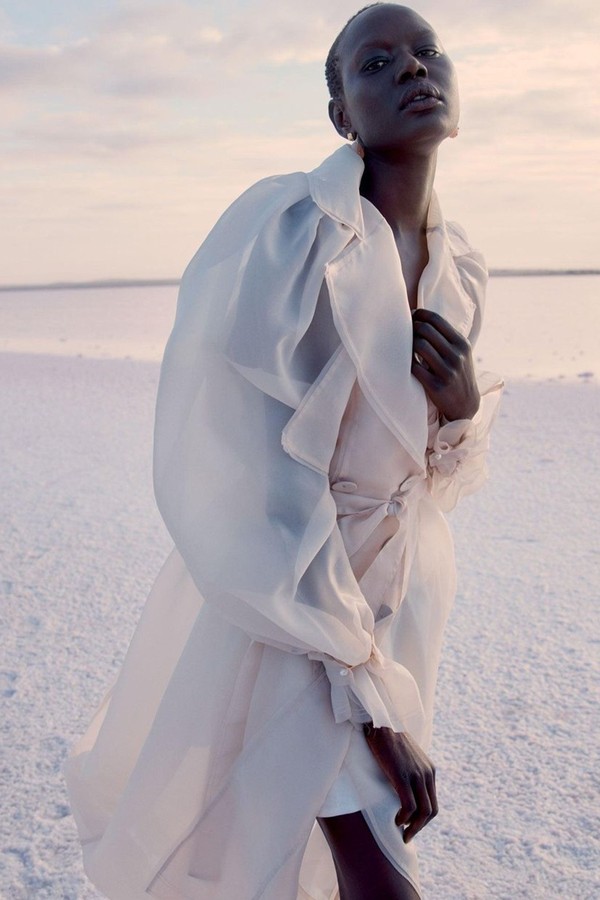 Roxanne Organza Trench Coat from Aje