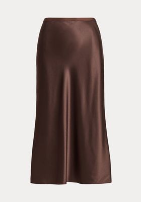 Satin Midi Skirt  from Ralph Lauren 