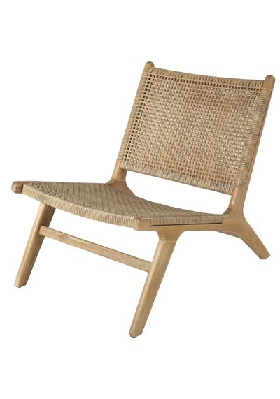 Resin Wicker Garden Armchair from Maisons Du Monde