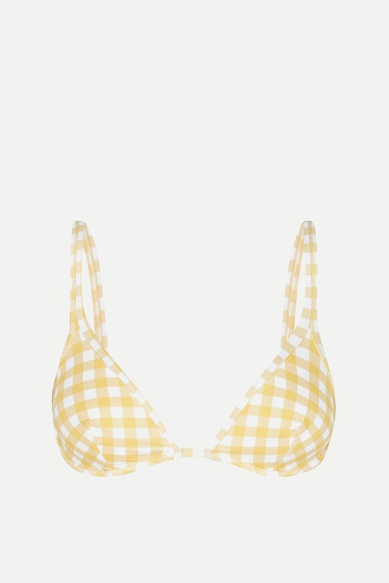 Gingham Classic Bra from EPHEMERA