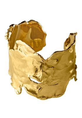 Gold Oceanus Cuff Bangle from Deborah Blyth