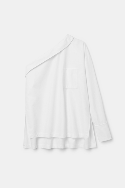 Crisp Asymmetric Shirt