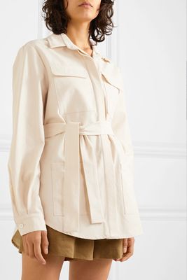 Belted Cotton-Canvas Jacket from Matin