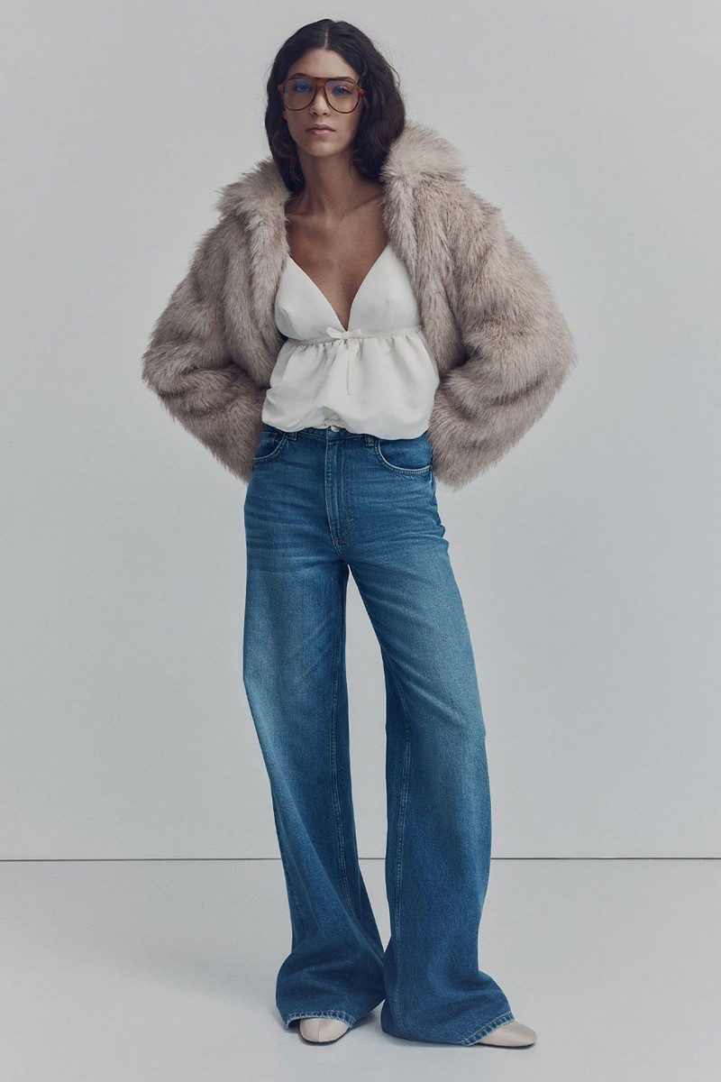 Bubble-Hem Strappy Top from H&M