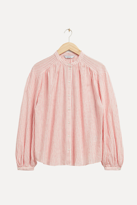 Loose-Fit Cotton Blouse  from & Other Stories