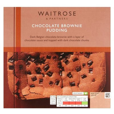 Chocolate Brownie Pudding from Waitrose & Partners