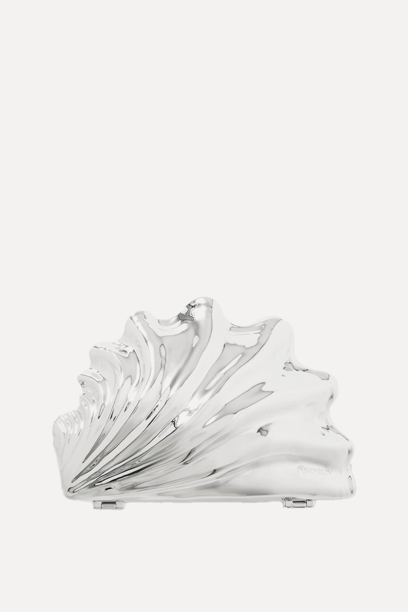 Shell Metallic Resin Clutch from JW ANDERSON