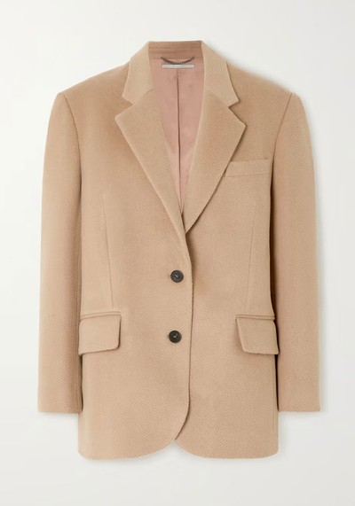 Herringbone Wool Blazer from Stella McCartney