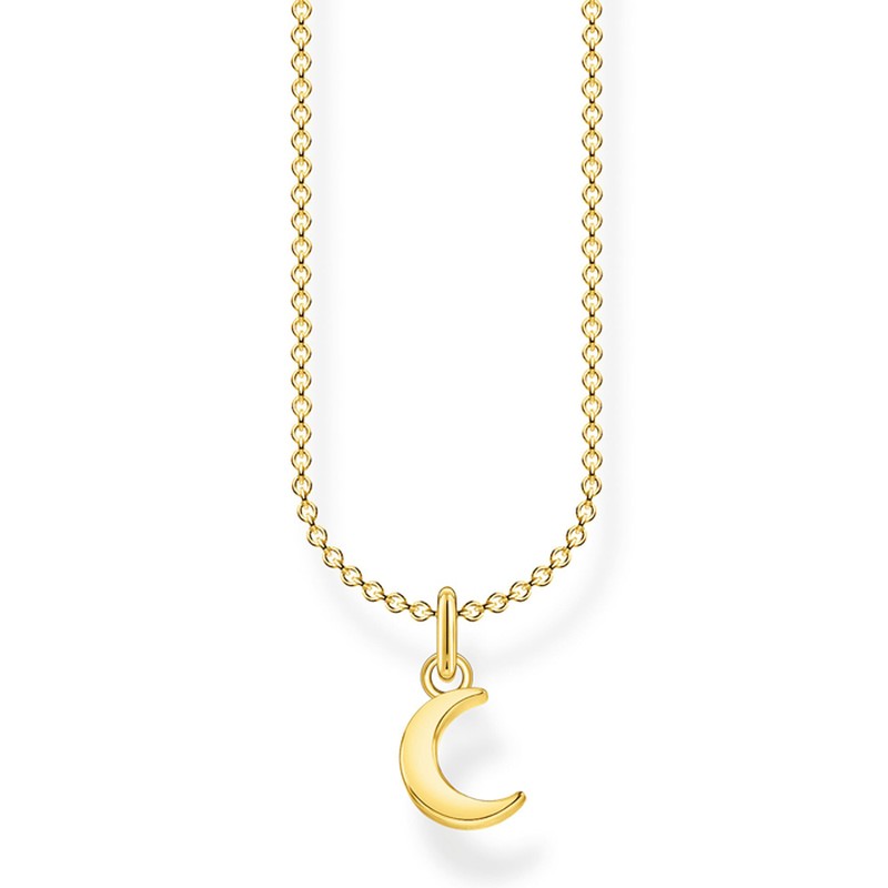 Minimalist Crescent Moon Necklace