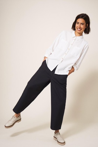 Belle Wide Leg Cropped Trouser