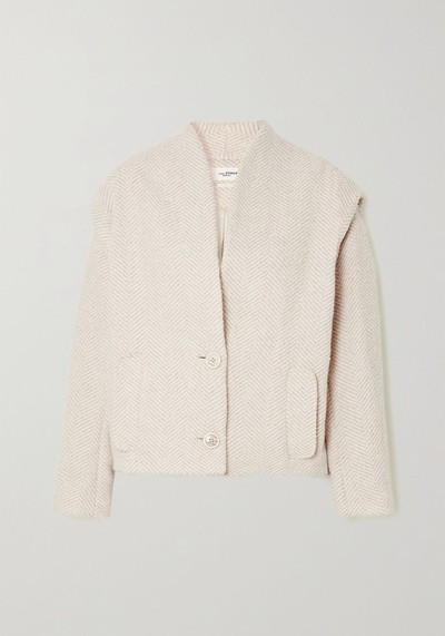 Drogo Herringbone Woven Jacket from Isabel Marant Étoile