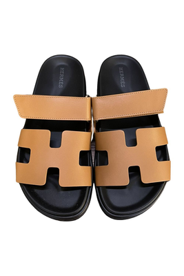 Chypre Leather Sandal from Hermès