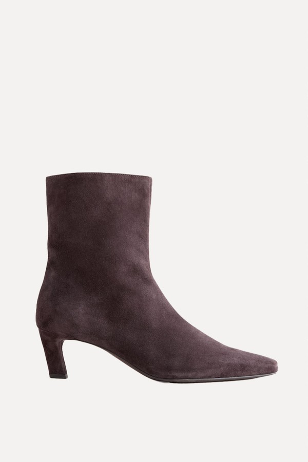 Forever Comfort® Chisel Toe Heeled Ankle Boots from Next