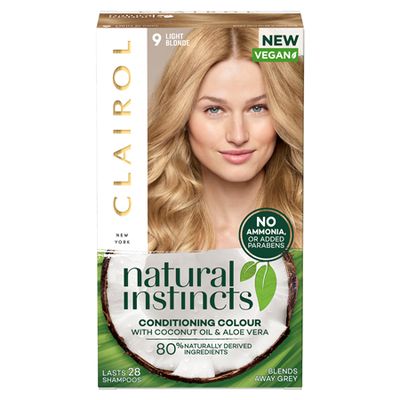 Natural Instincts Semi Permanent Hair Dye in 9 Light Blonde