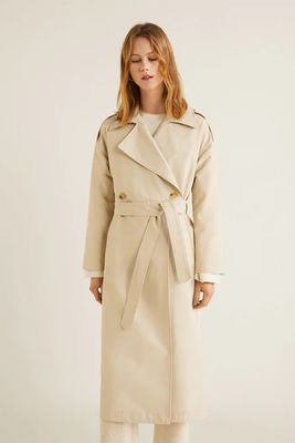 Classic Cotton Trench from Mango