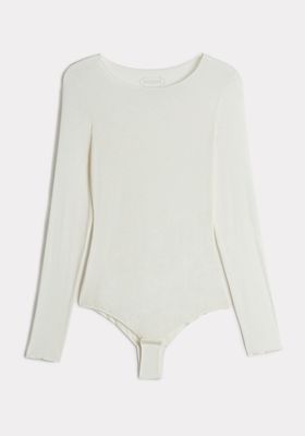 Long-Sleeve Bodysuit In Modal And Cashmere from Intimissi