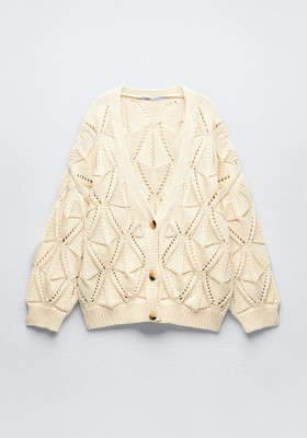 Open Knit Cardigan