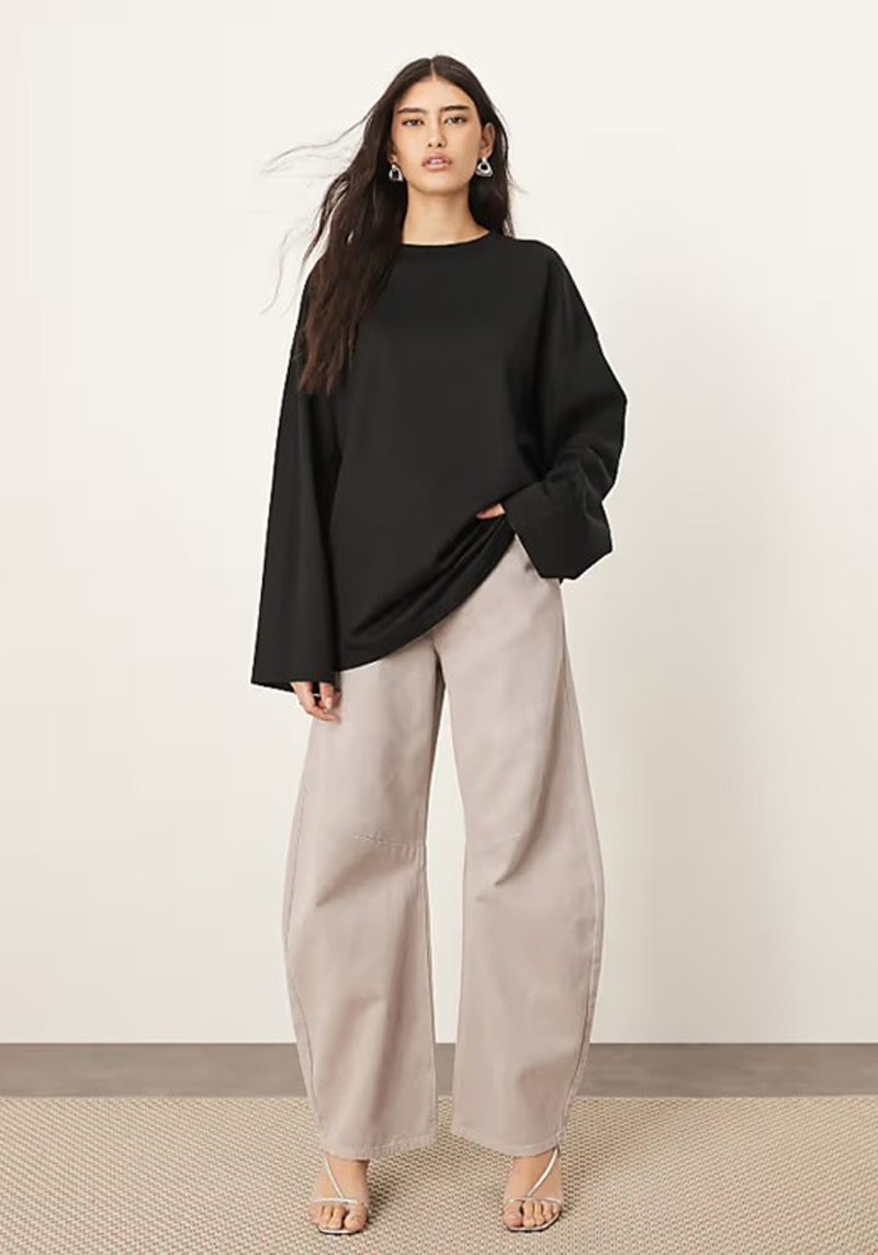 Sydney Denim Barrel Leg Jeans* 