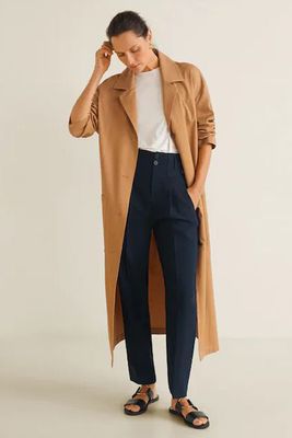 High-Waist Suits Trousers from Mango